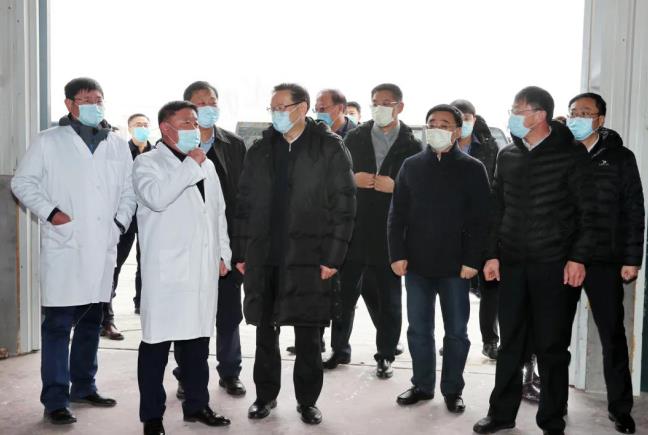 吉林省政協主席江澤林到吉農公司調研